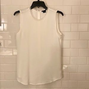 Theory Sleeveless Silk Blouse